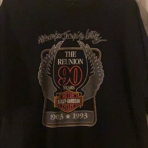 Men’s Harley Davidson 30 year anniversary t-shirt